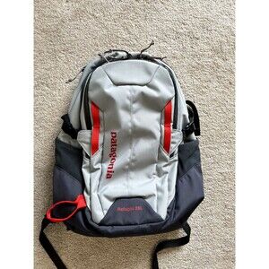 Patagonia Gray and Red Backpack